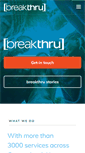Mobile Screenshot of breakthru.org.au