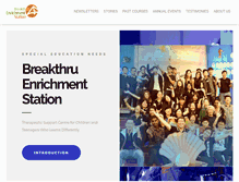 Tablet Screenshot of breakthru.com.my